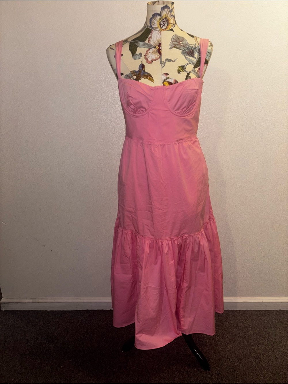 House of CB Elia pink midi dress size L - Picture 3 of 8